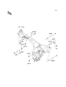 ZG1000 Рама ,крепежные детали