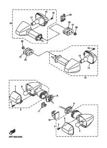 FZS600 Проблесковый световой сигнал