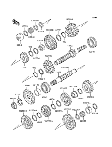 ZR1100 Трансмиссия