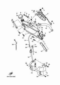 MTT690P-AB Radiator & hose