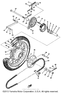 JT2MX Переднее колесо