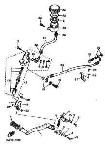  Задний тормозной цилиндр
