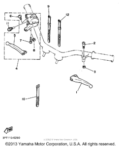 PW50B Handle switch - lever