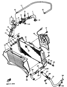  Радиатор и шланг