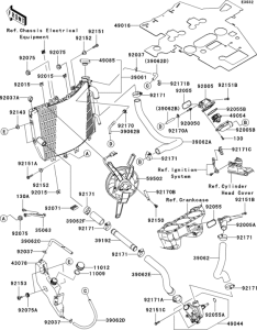 ZX1000 Radiator(1 / 2)