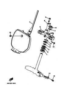 WR250Z Управление