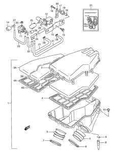 RGV250 Воздухоочиститель