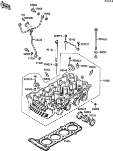 ZG1000 Головка цилиндров