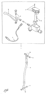 CW50RS Главный тормозной цилиндр