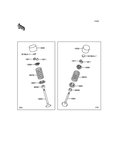 ZR800 Клапана