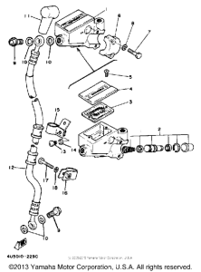 RX50L Главный тормозной цилиндр