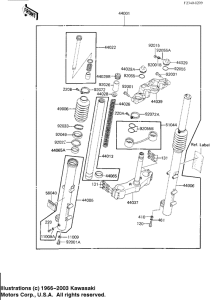 ZN1300 Вилка передней оси