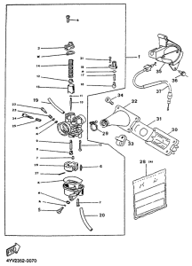 TZR50 Carburacion