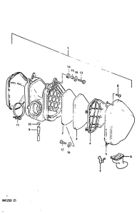 RM125 Воздухоочиститель