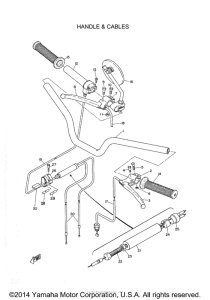 YDS2 Handle and cables
