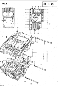 GS450 Картер двигателя