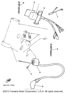 YZ125T Электрика