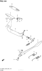 VL1500B Stand (Vl1500Bl4 E28)