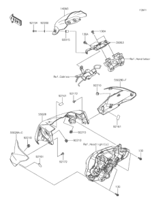 ER650 カウリング