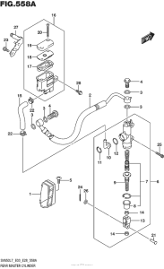 SV650 Rear Master Cylinder (Sv650L7 E03)