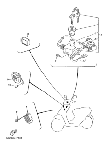 YN50R Электрика 1