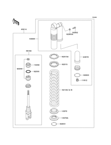 KX125 Амортизатор