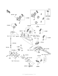 VN1700 Замок зажикания
