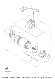 WR450FB Стартер