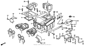 CB700SC Воздушный фильтр