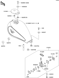 EN500 Fuel tank(1 / 3)