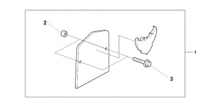 VT1100C2 Backrest plate