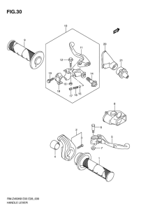 RM-Z450 Рулевой рычаг