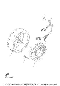 XVS950CUSP Генератор