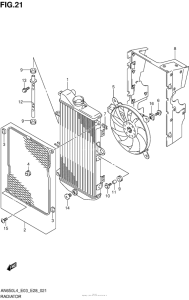 AN650Z Радиатор
