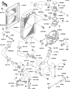 VN800 Radiator(1 / 2)