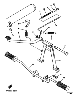 FS1 Support & repose pied