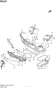 AN650Z Передний ящик