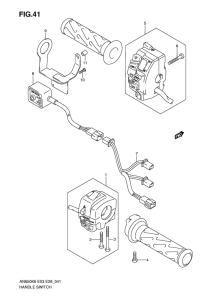 AN650 (ABS) Рулевой переключатель