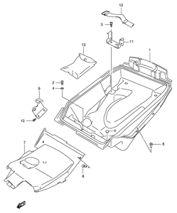 AN400 Багажник для шлема