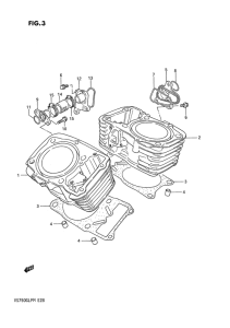 VS750 Цилиндр