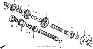 CT70 Трансмиссия
