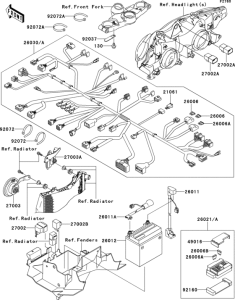 ZX1200 Электрика