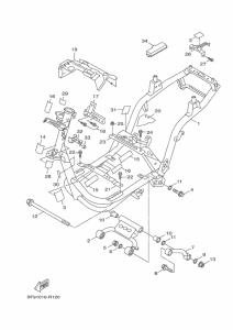 XC125SR フレーム