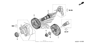 ST1300P (ABS) Final gear