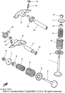 XT225N Клапана