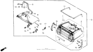 GL1500 Trunk box set 90