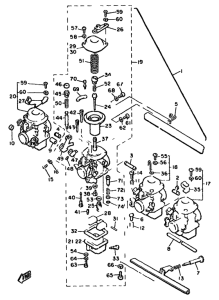 XJ650 Карбюратор