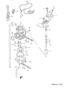 AD50 Carburetor assy