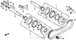 CM400 Валансирный вал