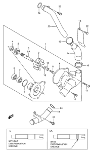 VZ800 Водяная помпа